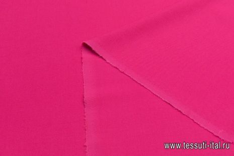 Костюмная стрейч (о) фуксия  - итальянские ткани Тессутидея арт. 05-4254