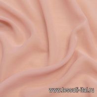 Шифон (о) розово-серый - итальянские ткани Тессутидея арт. 10-2099