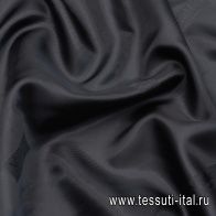 Подкладочная диагональ (о) черная - итальянские ткани Тессутидея арт. 08-1317