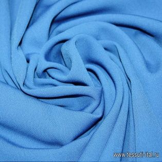 Плательная Cadi (о) светло-синее - итальянские ткани Тессутидея арт. 03-2304