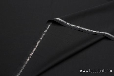 Костюмная (о) черная - итальянские ткани Тессутидея арт. 05-4676