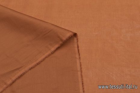 Батист (о) коричневый - итальянские ткани Тессутидея арт. 01-7001