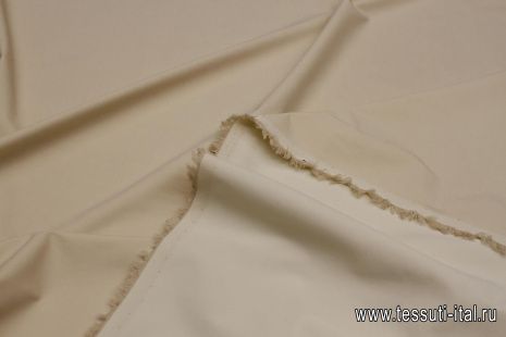 Плательная стрейч (о) светло-бежевая - итальянские ткани Тессутидея арт. 03-6894