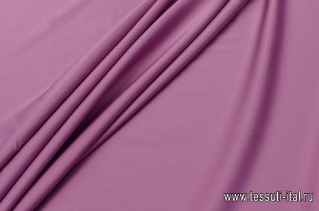Хлопок сатин стрейч (о) розово-фиолетовый - итальянские ткани Тессутидея арт. 01-4972