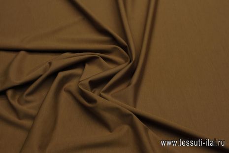 Трикотаж (о) коричневый - итальянские ткани Тессутидея арт. 13-1571