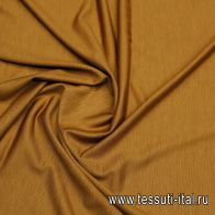 Трикотаж вискоза+шелк (о) светло-коричневый - итальянские ткани Тессутидея арт. 14-1743