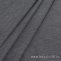 Лен стрейч (о) серый - итальянские ткани Тессутидея арт. 16-0756