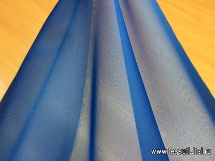 Органза (о) голубая - итальянские ткани Тессутидея арт. 02-7460