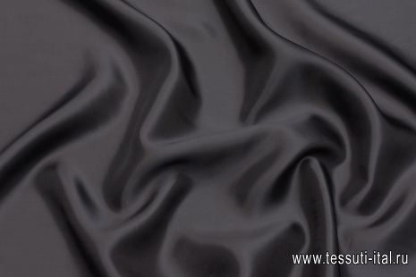 Подкладочная твил (о) темно-серая - итальянские ткани Тессутидея арт. 08-1320