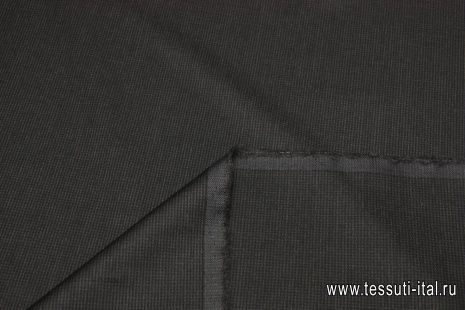 Костюмная (н) черно-серая клетка ш-150см - итальянские ткани Тессутидея арт. 05-2305