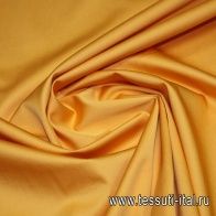Сатин стрейч (о) оранжевый Etro - итальянские ткани Тессутидея арт. 01-2774