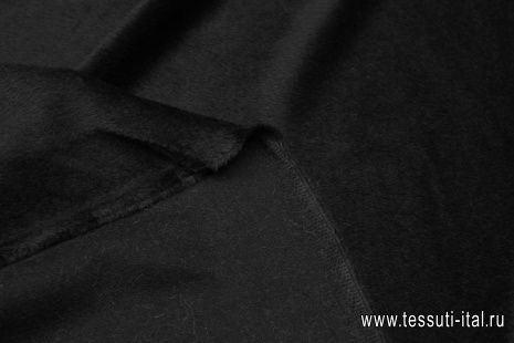 Пальтовая (о) черная - итальянские ткани Тессутидея арт. 09-2034