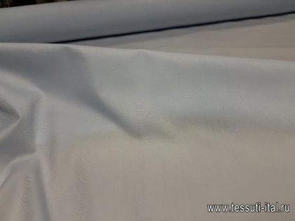 Сорочечная (н) бело-голубой орнамент Cavalli - итальянские ткани Тессутидея арт. 01-3442