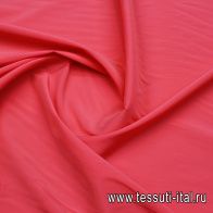 Подкладочная стрейч (о) ярко-розовая  - итальянские ткани Тессутидея арт. 07-1475
