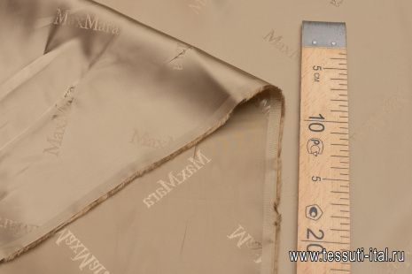 Подкладочная (о) бежевая - итальянские ткани Тессутидея арт. 08-1310