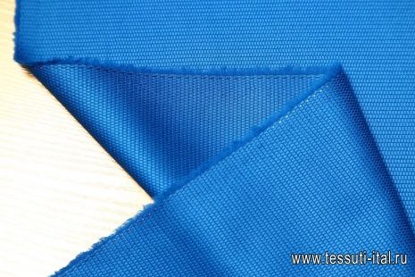 Плательная фактурная (о) синяя - итальянские ткани Тессутидея арт. 01-3641