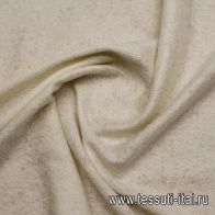 Трикотаж лоден (о) молочный - итальянские ткани Тессутидея арт. 15-1121