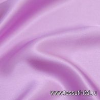 Шелк атлас (о) светло-лиловый - итальянские ткани Тессутидея арт. 10-1888