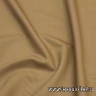 Плательная шерсть супер (о) Leitmotiv светло-коричневая - итальянские ткани Тессутидея арт. 17-0589