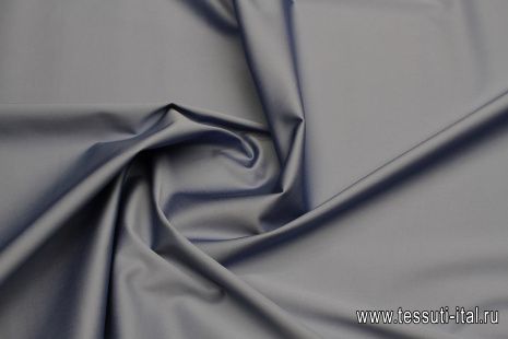 Хлопок стрейч (о) светло-синий - итальянские ткани Тессутидея арт. 01-7474