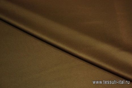 Пальтовая (о) темно-горчичная ш-160см - итальянские ткани Тессутидея арт. 09-1166
