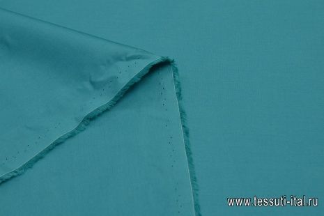 Сорочечная (о) темно-бирюзовая - итальянские ткани Тессутидея арт. 01-6601