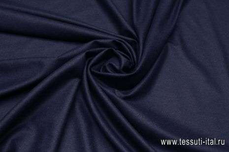 Костюмная (о) темно-синяя - итальянские ткани Тессутидея арт. 05-4652