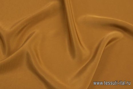 Плательная кади вискоза (о) бронзовая - итальянские ткани Тессутидея арт. 04-1423