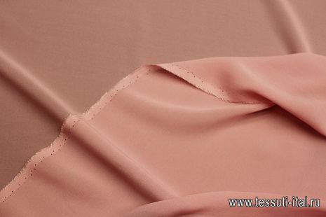 Шифон (о) светло-розово-серый - итальянские ткани Тессутидея арт. 10-3476