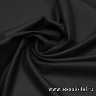 Костюмная сукно (о) черная - итальянские ткани Тессутидея арт. 05-4582
