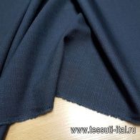 Костюмная фактурная (о) темно-синяя - итальянские ткани Тессутидея арт. 05-2450