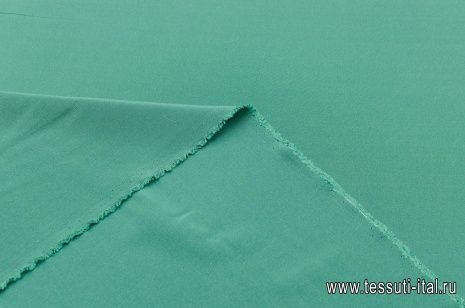 Крепдешин (о) зеленый - итальянские ткани Тессутидея арт. 02-8581
