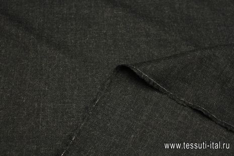 Костюмная (о) темно-серая меланж - итальянские ткани Тессутидея арт. 05-4549