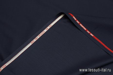 Костюмная (о) темно-синяя - итальянские ткани Тессутидея арт. 05-4668