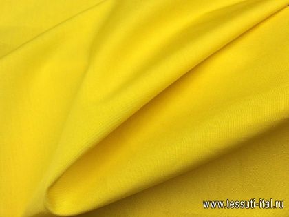 Плательная (о) ярко-желтая - итальянские ткани Тессутидея арт. 01-4431
