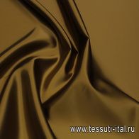 Плащевая с водоотталкивающим покрытием (о) коричневая - итальянские ткани Тессутидея арт. 11-0445
