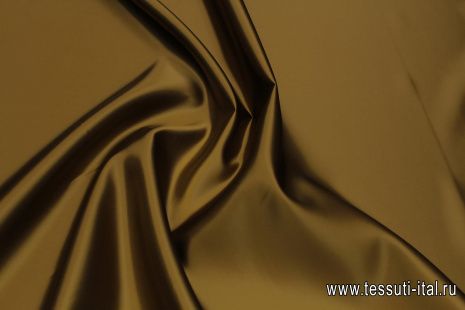 Плащевая с водоотталкивающим покрытием (о) коричневая - итальянские ткани Тессутидея арт. 11-0445