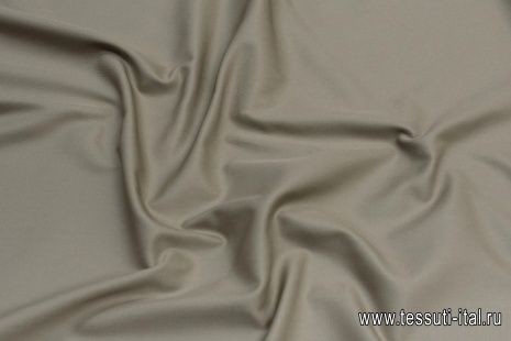 Хлопок костюмный (о) бежево-серый - итальянские ткани Тессутидея арт. 01-6835
