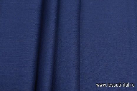 Костюмная (н) темно-синяя в стиле Loro Piana - итальянские ткани Тессутидея арт. 05-4165