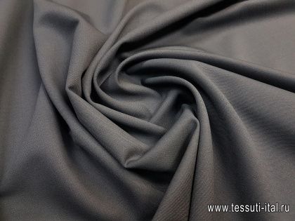 Плательная шерсть супер (о) Leitmotiv серая - итальянские ткани Тессутидея арт. 17-0052