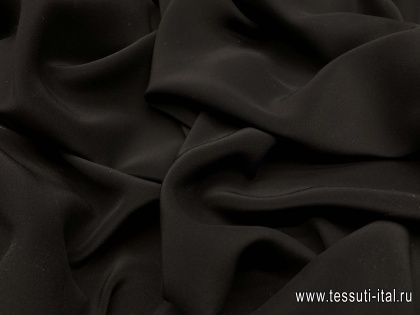Крепдешин (о) темно-фиолетовый - итальянские ткани Тессутидея арт. 02-7548