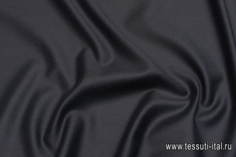 Костюмная (о) черная - итальянские ткани Тессутидея арт. 05-4301