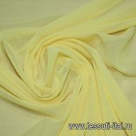 Сетка плательная (о) желтая - итальянские ткани Тессутидея арт. 03-2451