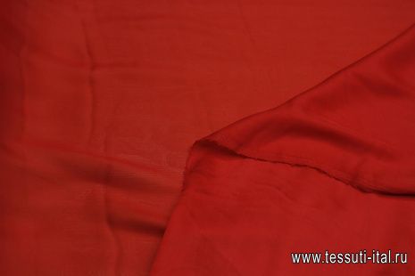Шармюз 55 г/м (о) красный - итальянские ткани Тессутидея арт. 10-3143