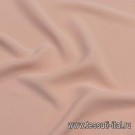 Плательная кади стрейч (о) персиковая - итальянские ткани Тессутидея арт. 03-5520