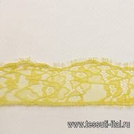 Кружево Solstiss (о) темно-желтое ш-5см - итальянские ткани Тессутидея арт. 03-7098