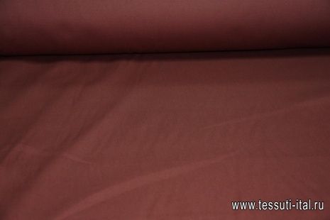 Хлопок диагональ стрейч (о) светло-коричневый ш-160см - итальянские ткани Тессутидея арт. 01-3230