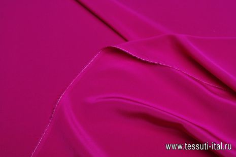 Крепдешин (о) фуксия - итальянские ткани Тессутидея арт. 10-3463