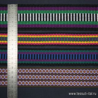 Лента жаккардовая в ассортименте - итальянские ткани Тессутидея арт. F-2361