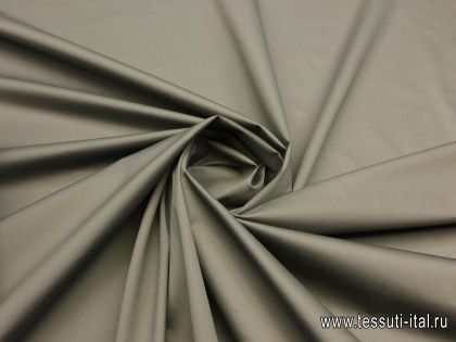 Плательная стрейч (о) серая - итальянские ткани Тессутидея арт. 01-4402